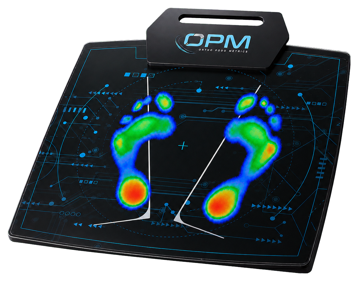 Plataforma OPM con análisis de pisada